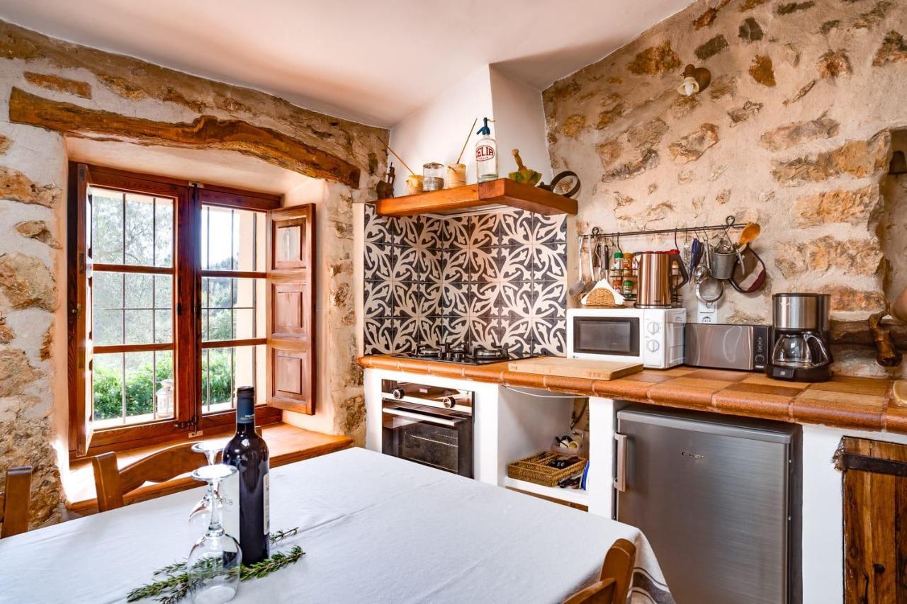 Casita De Montana Cerca Del Mar Pensionat Fornalutx Eksteriør billede