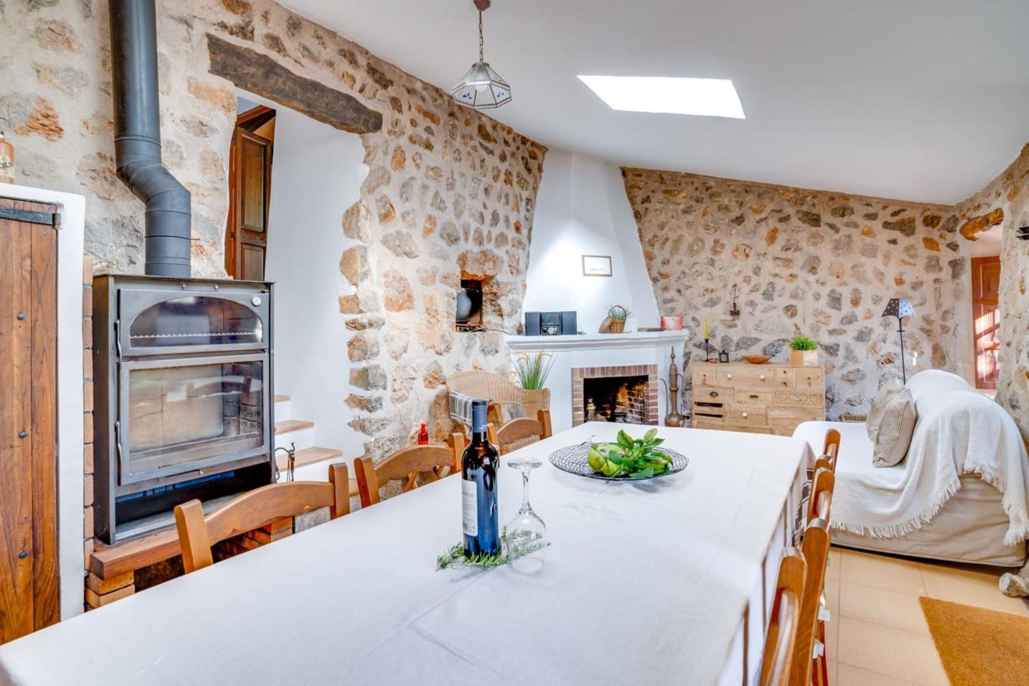 Casita De Montana Cerca Del Mar Pensionat Fornalutx Eksteriør billede